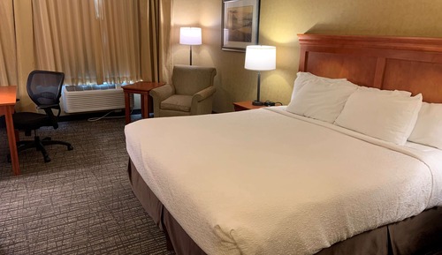 Standard Room, 1 King Bed, Non Smoking, Refrigerator & Microwave