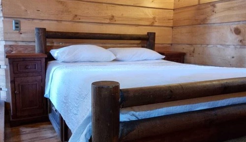 Cabin, Balcony, Garden View