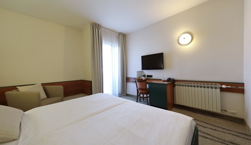 Double or Twin Room, Balcony, Partial Sea View