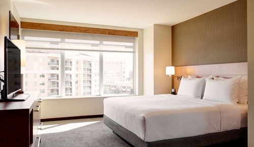 Suite, 1 King Bed with Sofa bed (Shower)