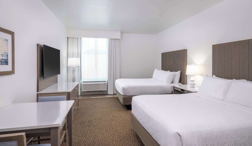 Standard Room, 2 Queen Beds, Refrigerator & Microwave, No View