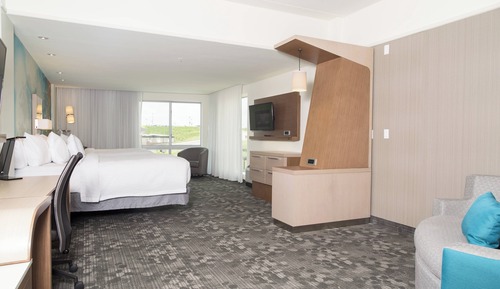 Room, 1 King Bed with Sofa bed (Mobility/Hearing Accessible, Tub)