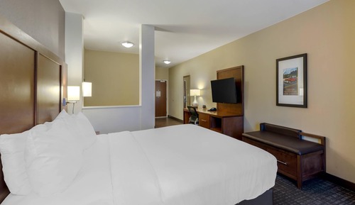 Suite, 1 King Bed with Sofa bed, Accessible, Non Smoking