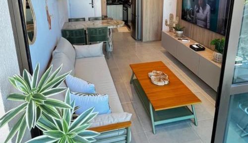 Two-Bedroom Apartment with Balcony and Sea View