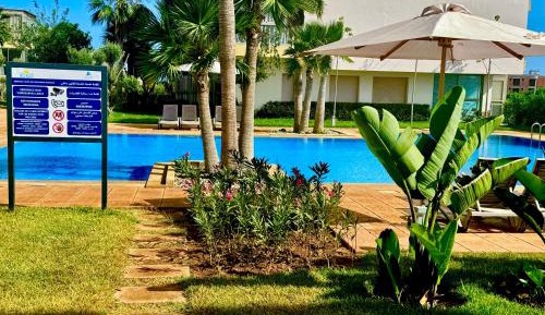 Two-Bedroom Apartment with Pool View