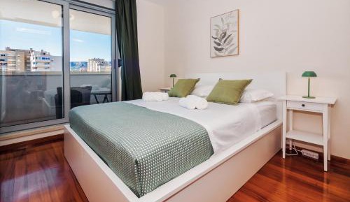 Two-Bedroom Apartment with Balcony