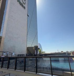 Deluxe One-Bedroom Apartment with City View