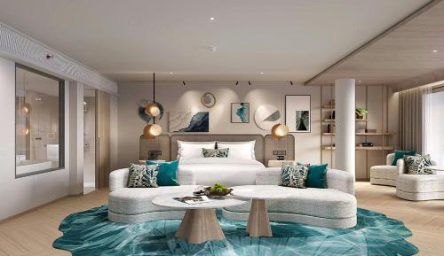 Garden Suite with One King Bed and Garden Access
