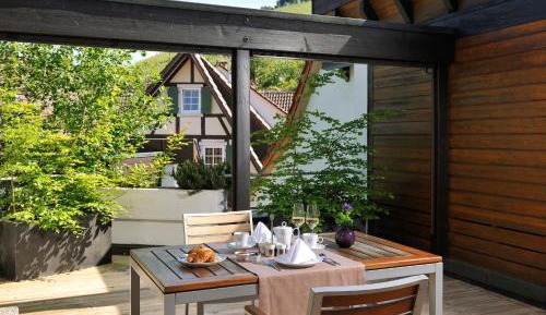 Maisonette suite with outdoor sauna