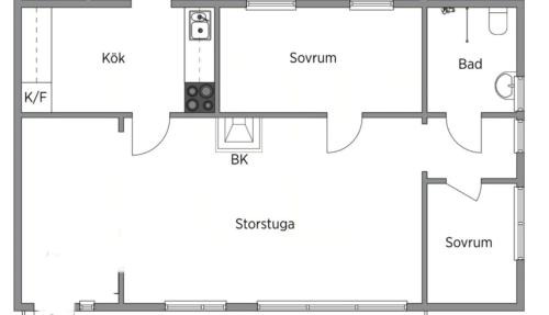 Three-Bedroom Holiday Home 