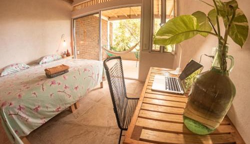 Studio with Balcony