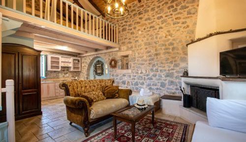 Family Room with Attic