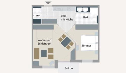One-Bedroom Comfort Apartment