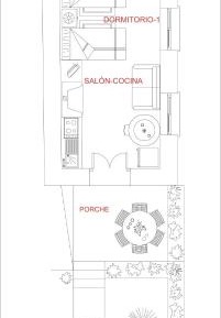 Studio with Terrace