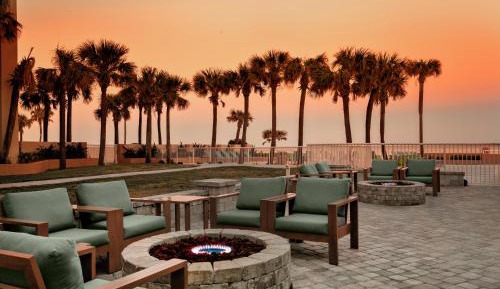 Premium Queen Room with Two Queen Beds, Oceanfront and Balcony