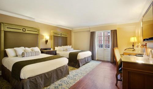 Two Queen Beds with Balcony, Courtyard View
