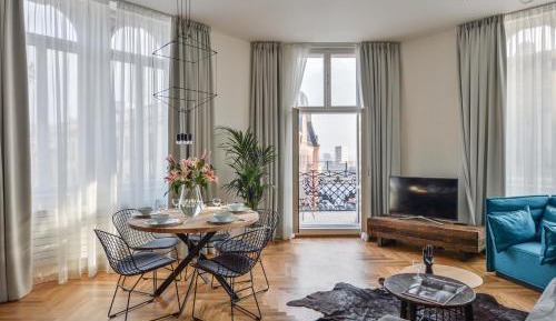 Two-Bedroom Apartment with Balcony