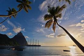 Soufriere Apartment | AC Apartment Soleil-Amazing Views+2mins from Beach