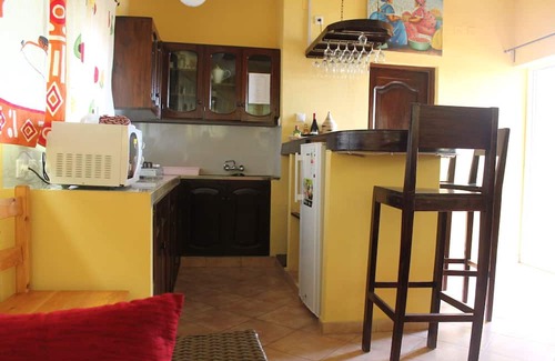 Bujumbura Apartment | Cozy serviced one bedroom apartment in a tropical garden, free laundry