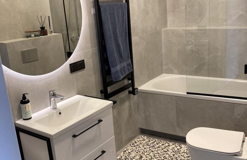 Kaunas Apartment | Valley Apartment with free parking and big terrace. Close to the city centre.