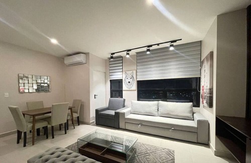 Monterrey Apartment | Sophisticated APT/Parking/Co-Work/Gym/BBQ/WiFi/MTY