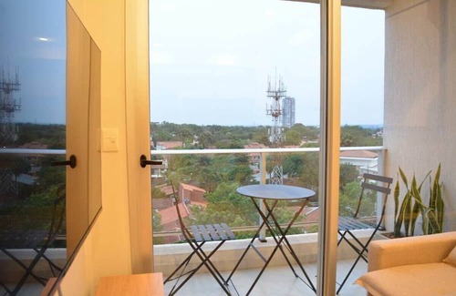 Asuncion Apartment | 1BDR: Prime Location in Brand-New Building I