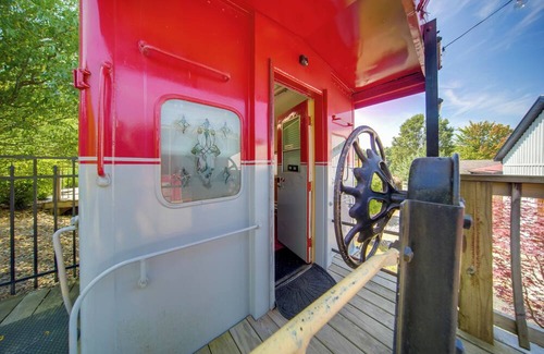 Adrian Furnace Apartment | 'Red NY Central,' Converted Railcar in DuBois!