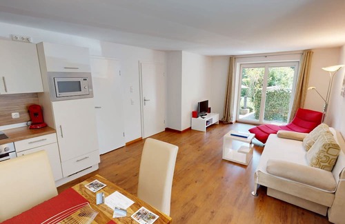 Bad Aibling Apartment | Suite 1 on the ground floor, 2 room apartment with terrace