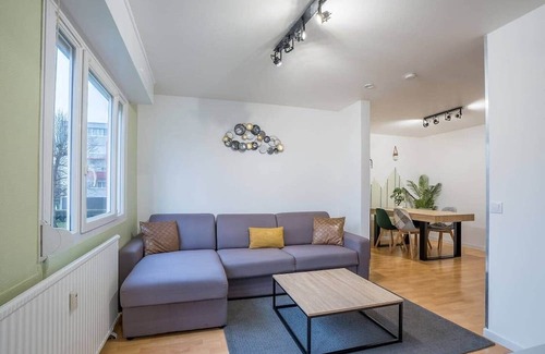 Patrotte Metz-Nord Apartment | Le Jerry, bright - 4pers' - Streaming - Parking