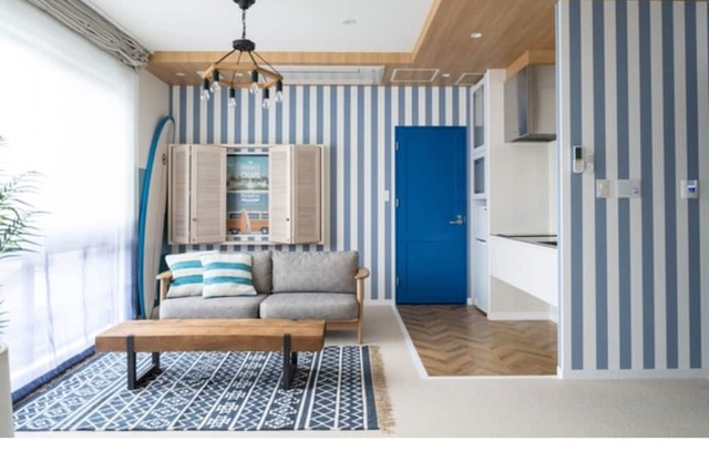 Double studio HAWAIAN CHILL for 1 night without / Kyoto Kyōto
