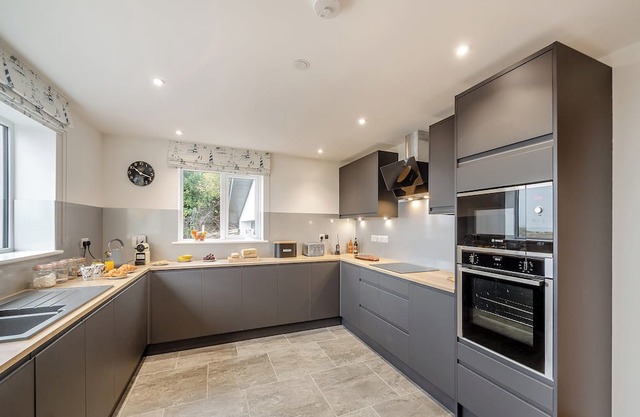 A stunning, contemporary, coastal property overlooking Aberdyfi golf course.