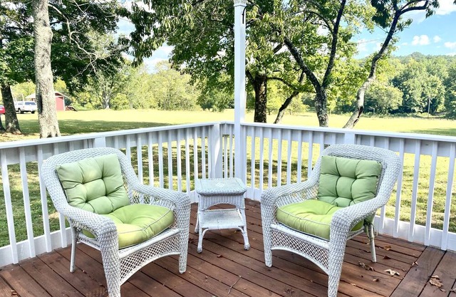 Beautiful property on the Caddo River. Fishing or floating is steps away.