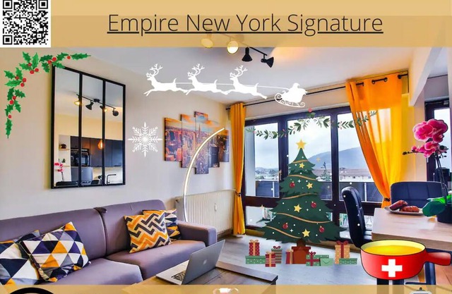 Apartment 'Empire New York Signature' with Mountain View, Balcony and Wi-Fi