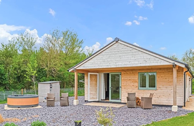 Beautiful bespoke lodge situated in peaceful countryside.