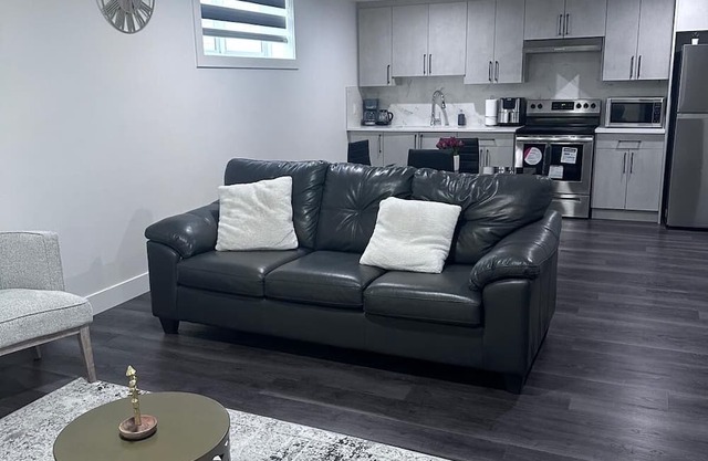 Enjoy a private 2-bedroom basement suite designed for comfort and convenience.