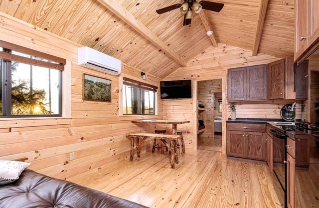 Cozy Cabin on Seneca Wine Trail Vineyard View 5