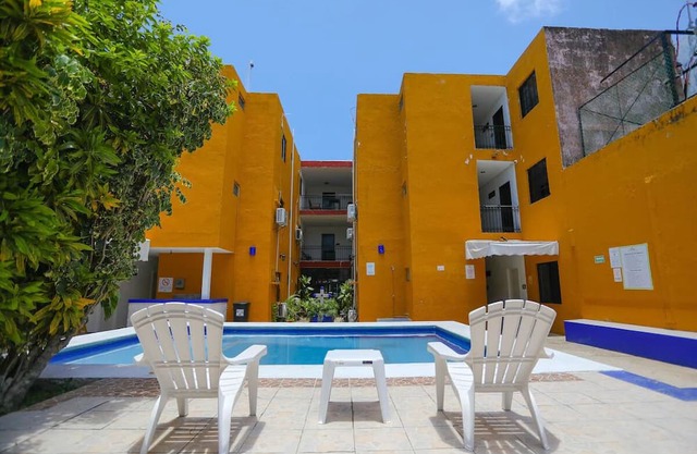 4 Units | City & Beach Getaway | Poolside Stay Near Hotel Zone & Local Markets