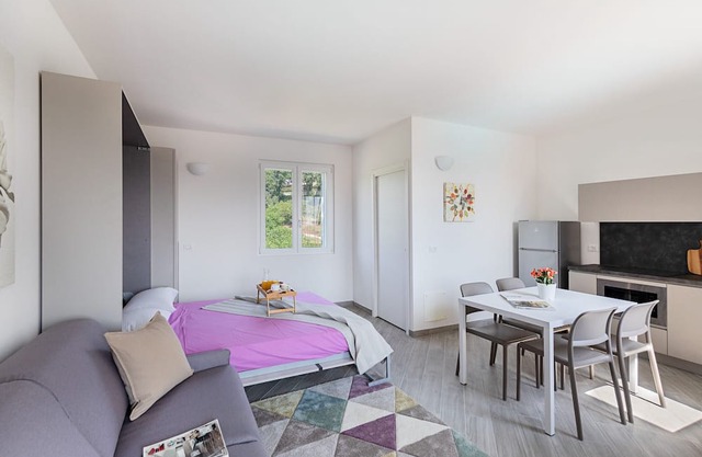 Modern apartment with pool