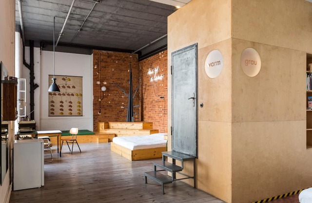 Industrial vacation apartment 3 in the old spinning mill