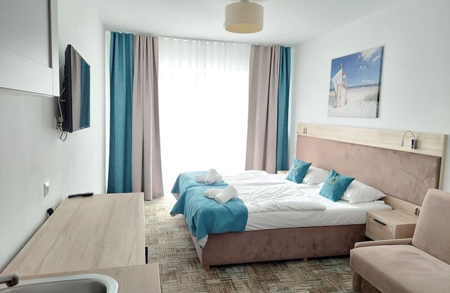 Apartment with balcony at Welle Grzybowo